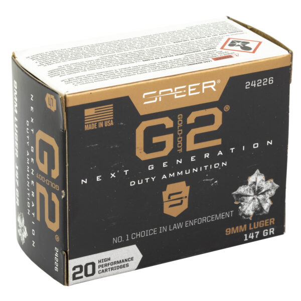 Alternative view of SPR GOLD DOT G2 9MM 147GR 20/200