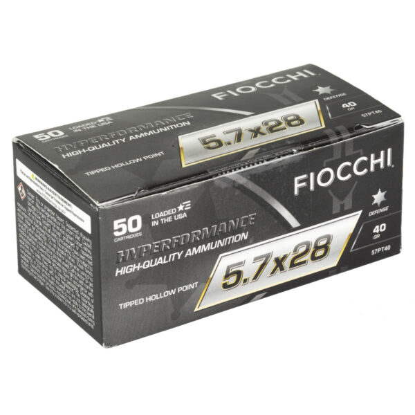 Alternative view of FIOCCHI HP 5.7X28MM 40GR THP 50/500