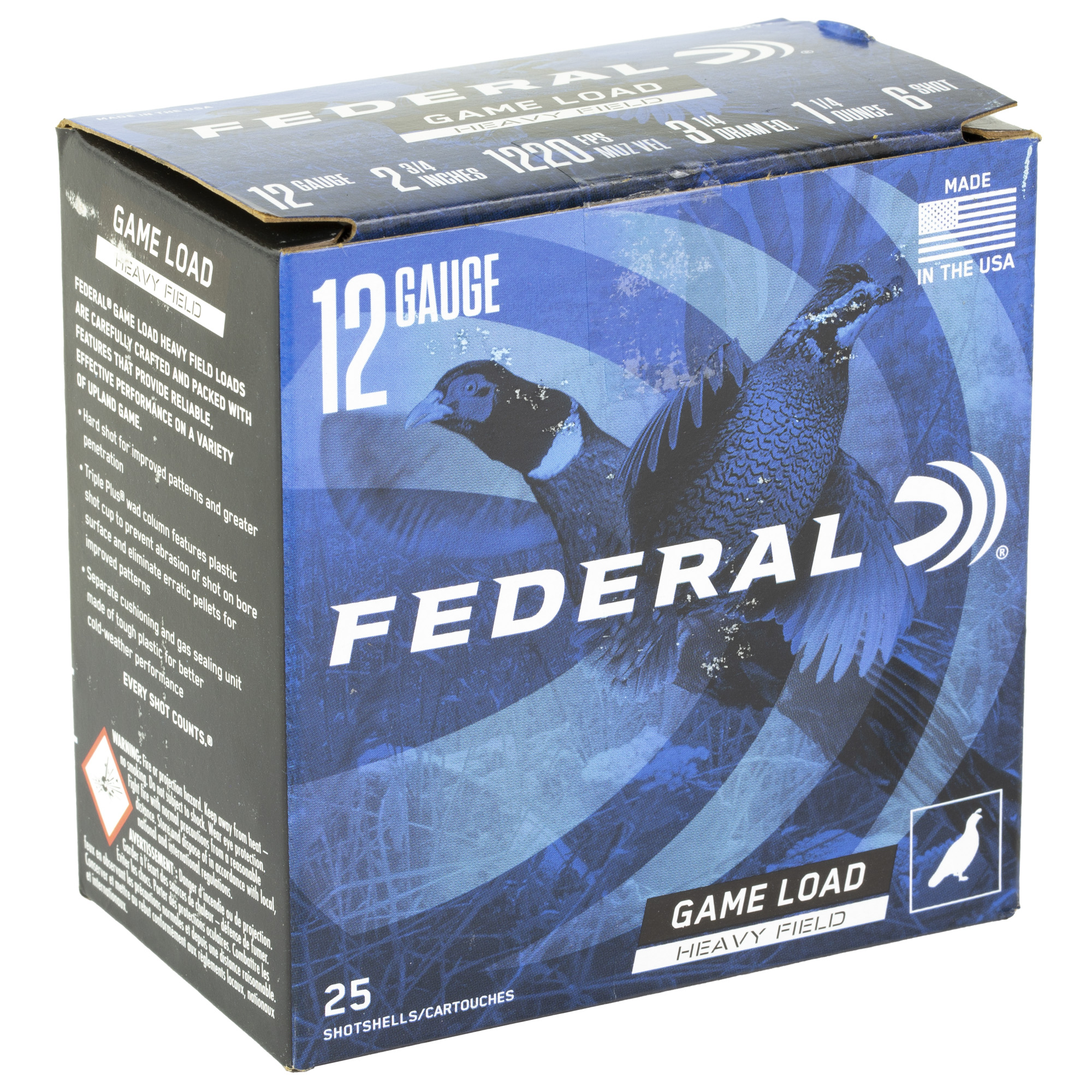 FED GAME LOAD 12GA 2.75 #6 25/250 - Image 2