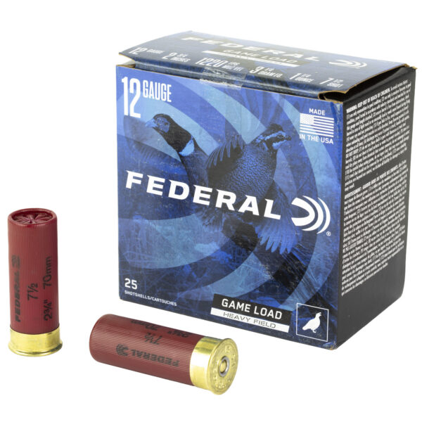 FED GAME LOAD 12GA 2.75 #7.5 25/250