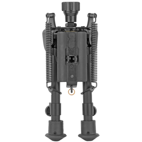 Alternative view of HARRIS BIPOD 6-9 ROTATE SELF LEVEL