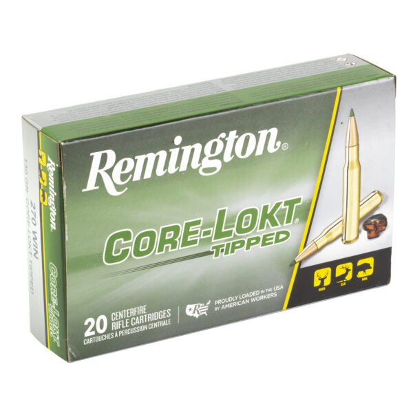 Alternative view of REM 270 WIN 130GR CLOK TIPPED 20/200