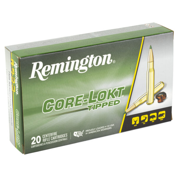 Alternative view of REM 7MM MAG 150GR CLOK TIPPED 20/200