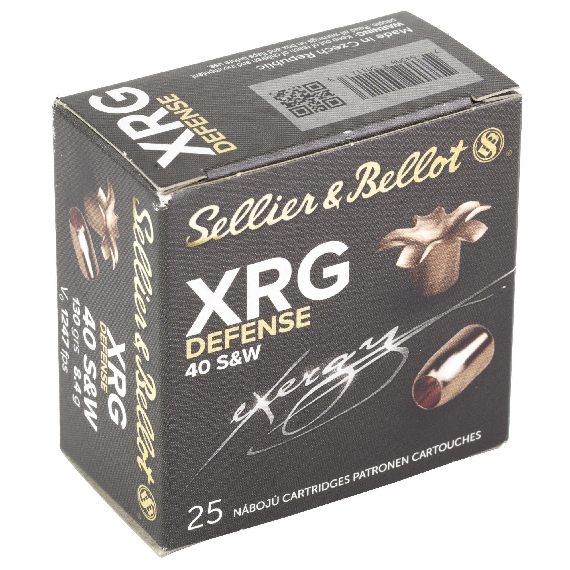 S&B 40 S&W 130GR XRG 25/1000 - Image 2