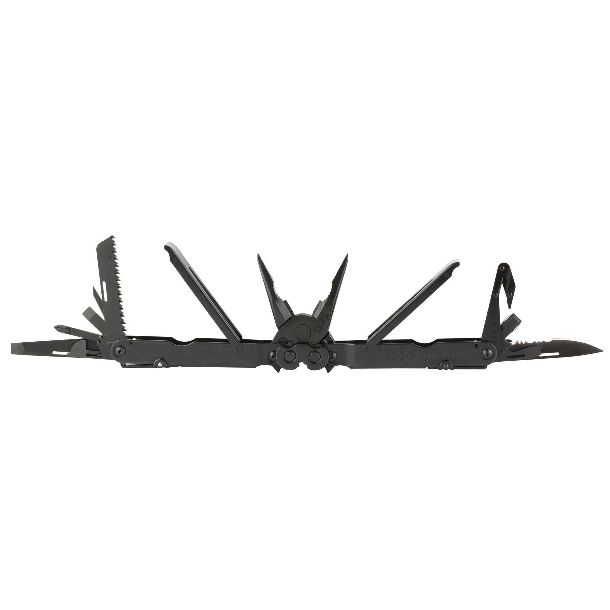 SOG POWERLOCK EOD V-CTTR BLK W/STH - Image 4