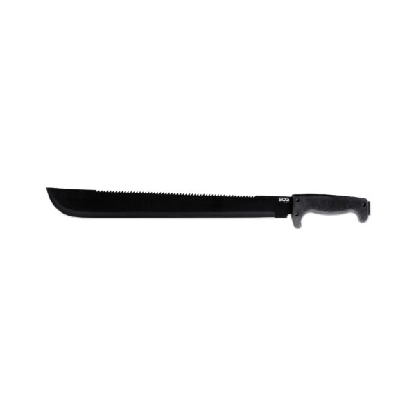 SOG SOGFARI MACHETE BLACK 18 W/STH