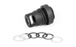 Alternative view of YHM MINI QD MUZZLE BRAKE 9MM 5/8-24