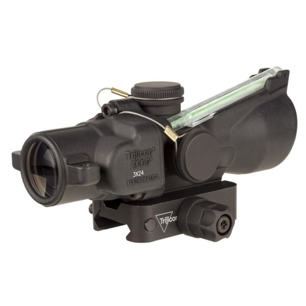 Alternative view of TRIJICON ACOG 3X24 LOW GRN HS/DOT AK