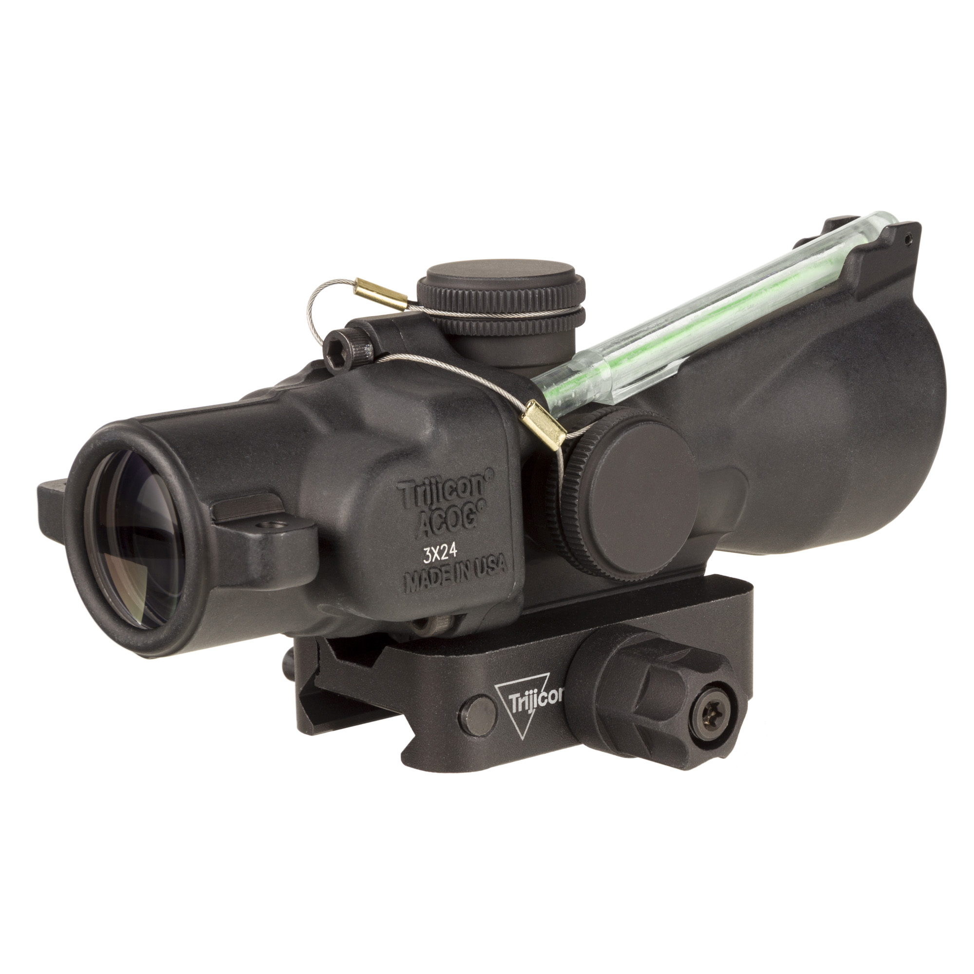 TRIJICON ACOG 3X24 LOW GRN HS/DOT AK - Image 2