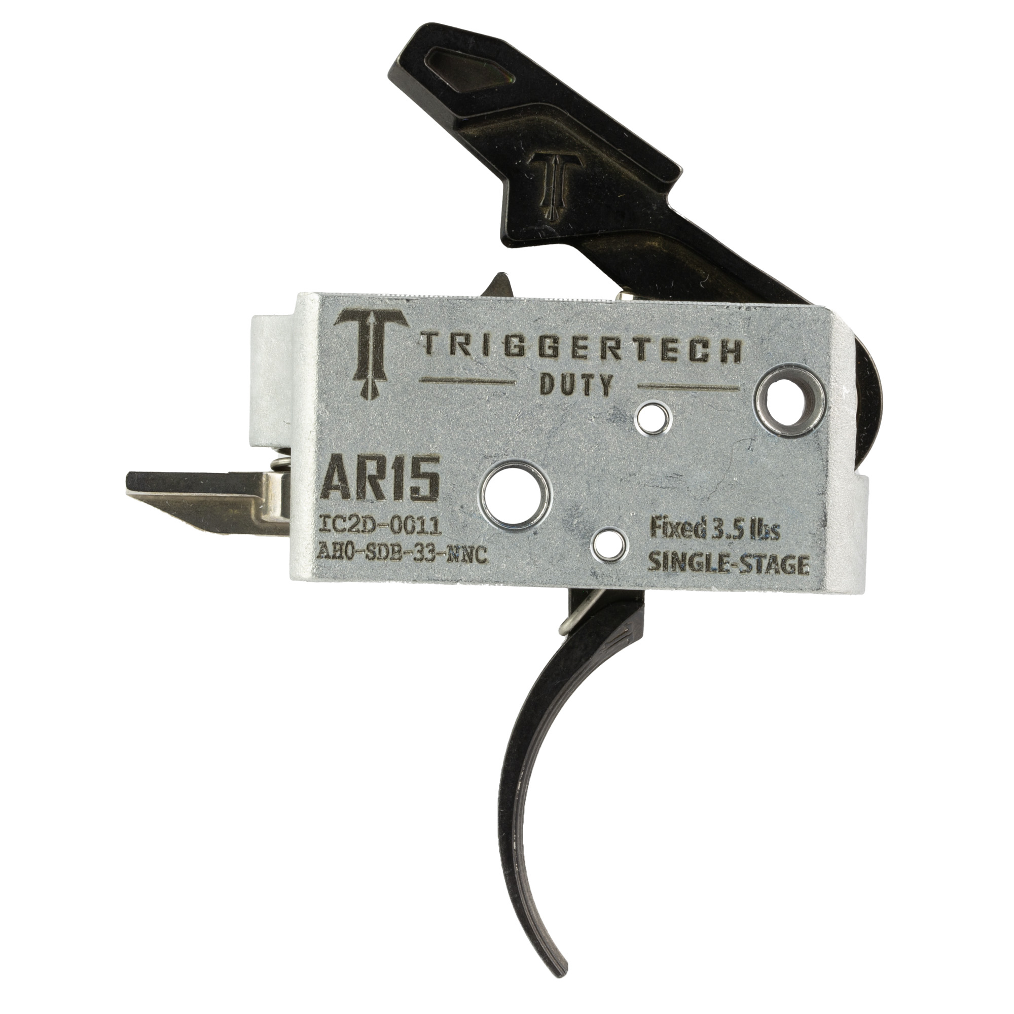TRIGRTECH AR15 DUTY CURVE 3.5LB BLK - Image 2