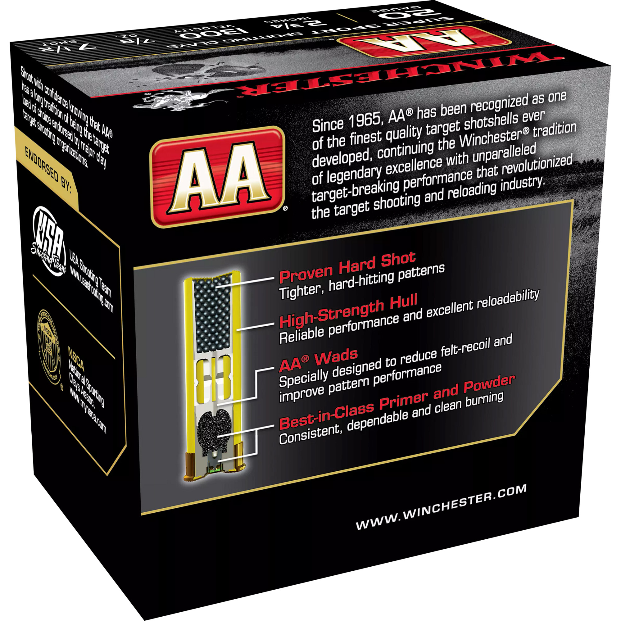 WIN AA SPRT SC 20GA 2.75 #7.5 25/250 - Image 2