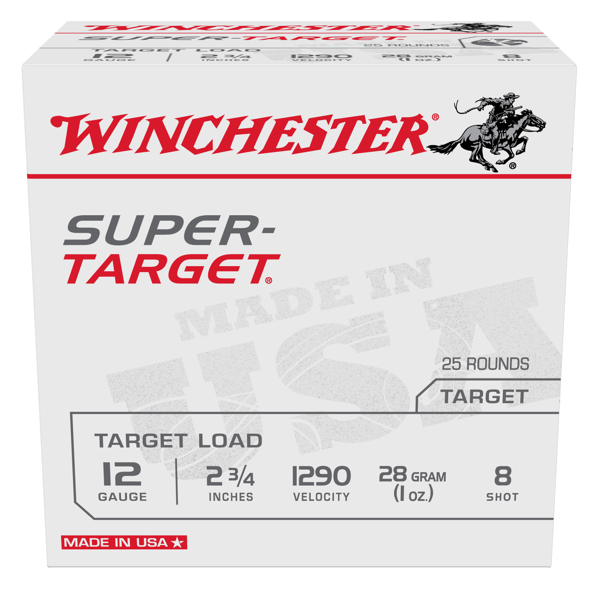 WIN SPR-TRGT 12GA 2-3/4 #8 25/250 - Image 3