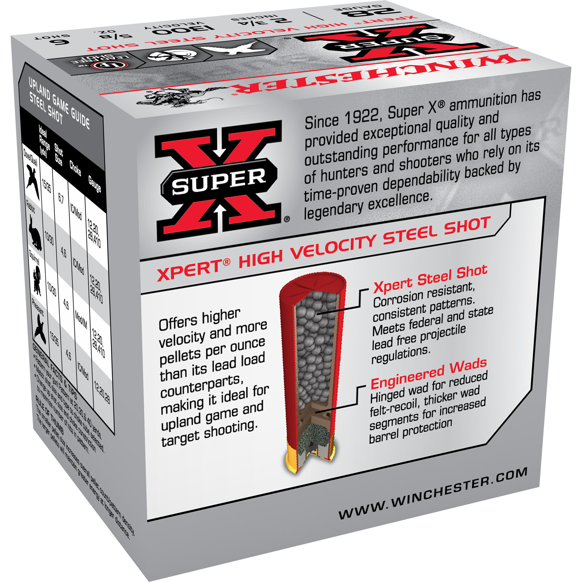 WIN SPR-X XPT 28GA 2.75 #6 25/250 - Image 2