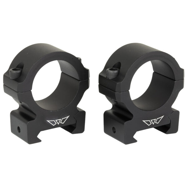 Alternative view of WARNE VAPOR HORIZ 30MM RINGS MED