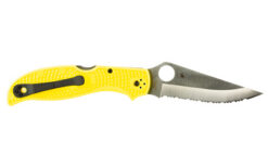 Alternative view of SPYDERCO STRTCH 2 XL LW SLT YLW SRTD