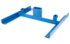 Alternative view of NCSTAR VISM STEEL TARGET STAND BLUE
