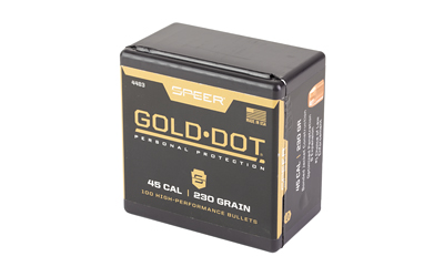 SPR GOLD DOT .451 230GR HP 100CT - Image 3