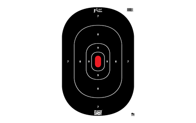 PROSHOT 12X18 SILH SS BLACK 8PK
