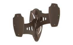 SKULL HOOKER DUAL SHOULDER MOUNT BRN