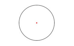 Alternative view of TRIJICON MRO SD RED DOT CO WT MNT CY