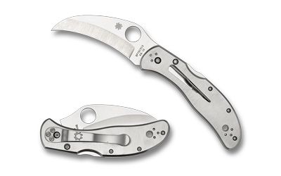 SPYDERCO HARPY CLIPIT SS 2.75 SILV