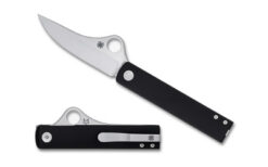 SPYDERCO ESSENZA ALUM 3.19 BLACK