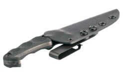 Alternative view of STROUP MK2 4 CERAKOTE BLK W/SHEATH