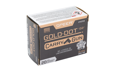 Alternative view of SPR GLD DOT CARRY GUN 40S&W 165GR HP