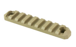 Alternative view of GROVTEC RAIL MLOK 9 SLOT 3.8 COY